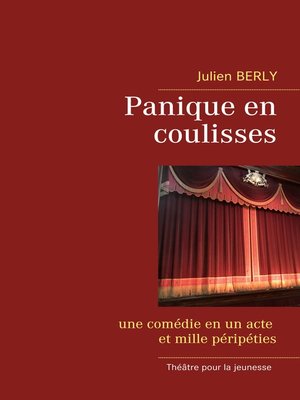 cover image of Panique en coulisses